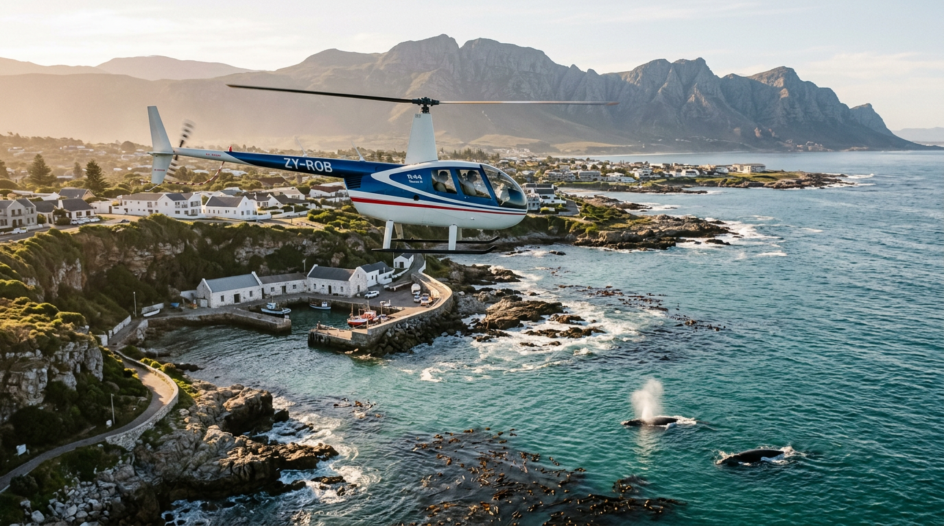 Helicopter Wine & Whales